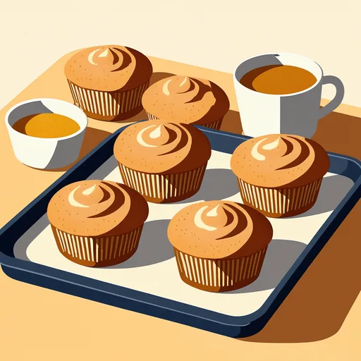 Muffins au blé entier
