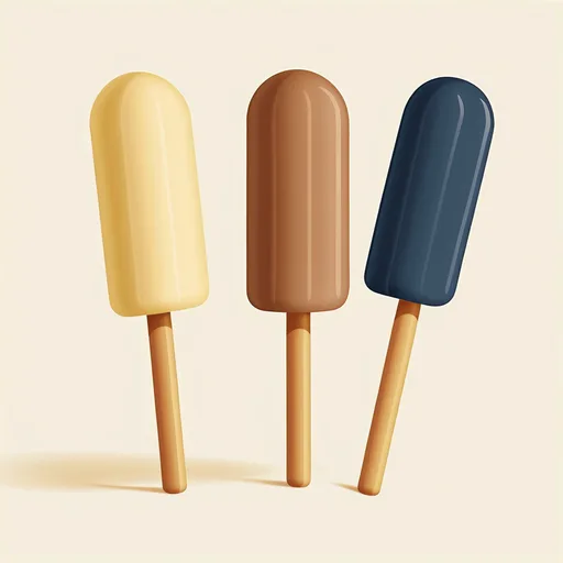 Bananen-Kakao-Joghurt-Eis am Stiel