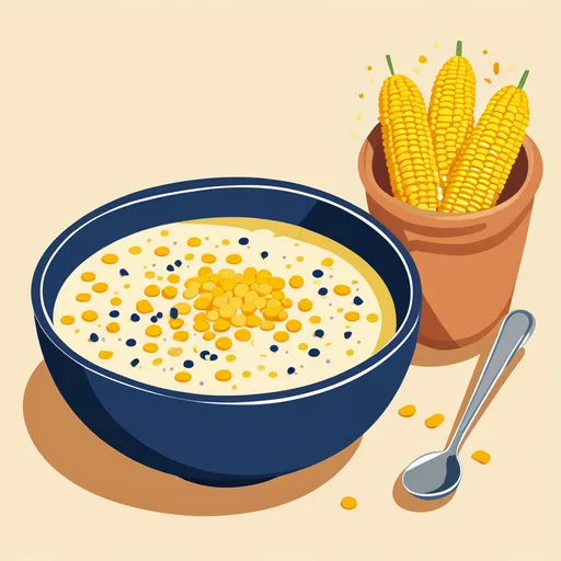 Mais-Chowder in zehn Minuten