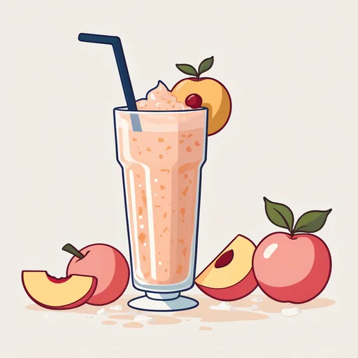 Granité au jus de fruits