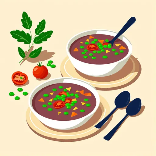 شوربة خضار الربيع