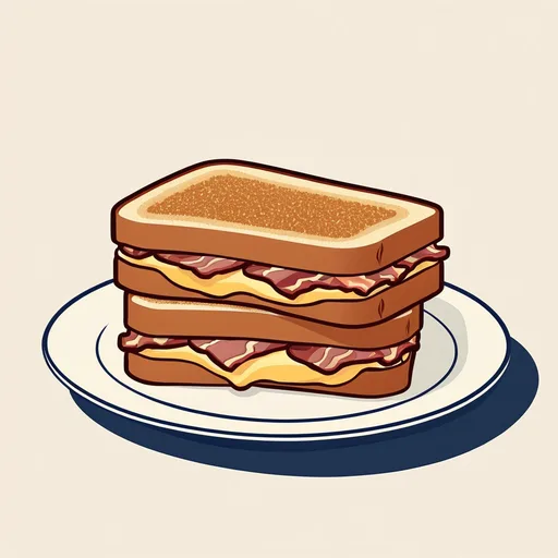 Sándwich de bacon