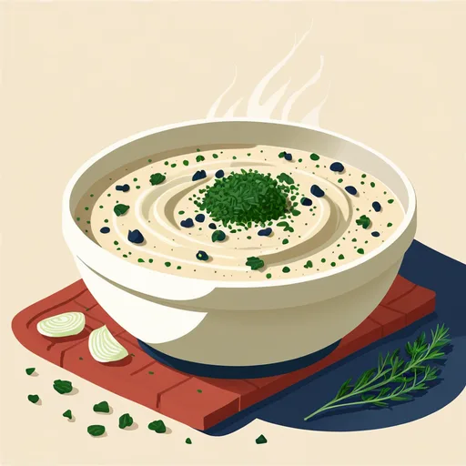 Dip na may Herbs