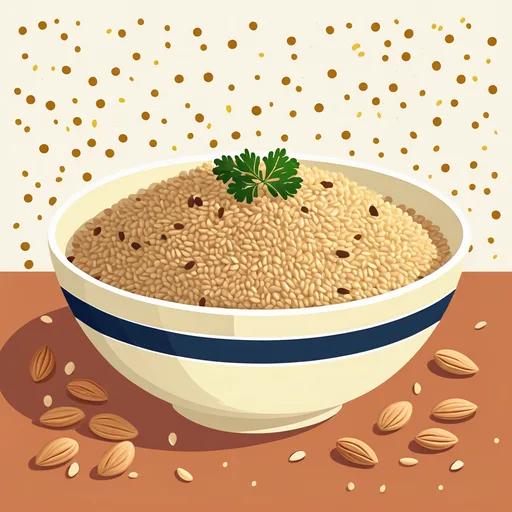 بيلاف الأرز البني