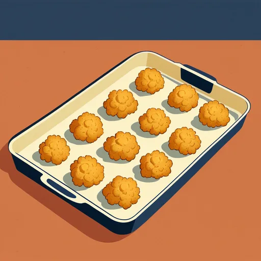 Tots de chou-fleur au four
