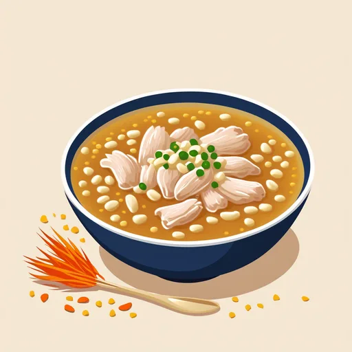 Súp gà Posole
