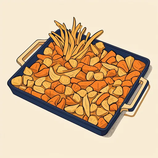 خضار مشوية