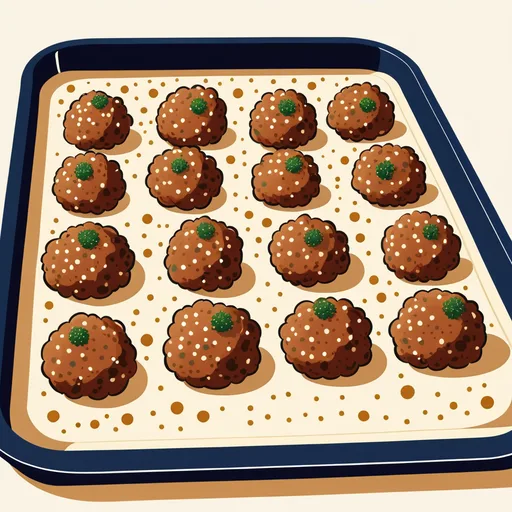 Boulettes de viande au four