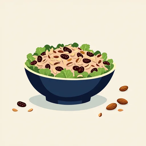 Hähnchen-Cranberry-Salat
