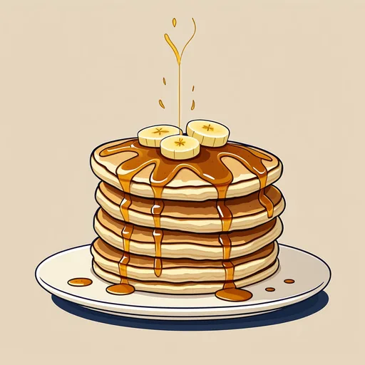 Bananen-Haferflocken-Pancakes mit Linsen