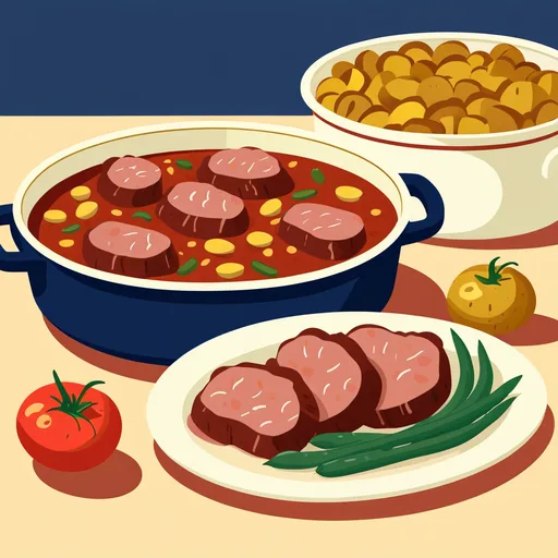 Round Steak Auflauf