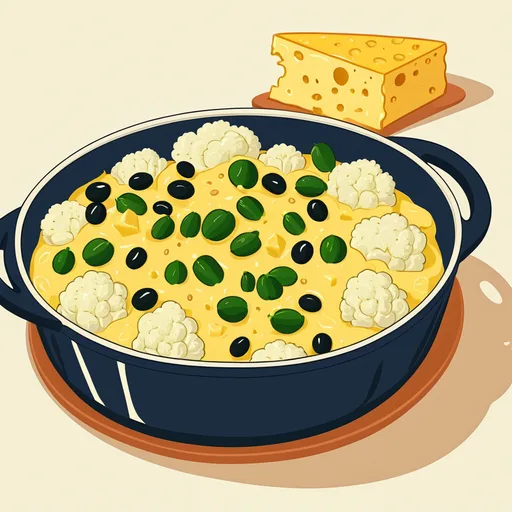 Gratin de légumes à l'avocat
