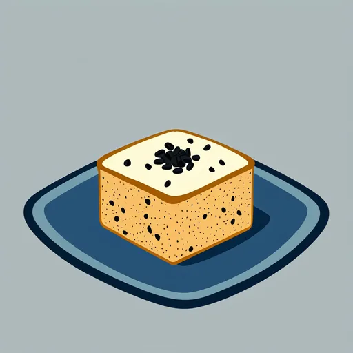 Blauwe maïsbrood uit de pan