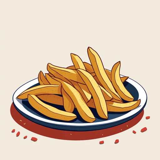 Leckere Ofen-Pommes