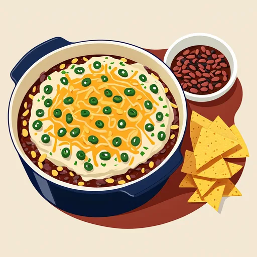 Tortilla Chips en Bonendip