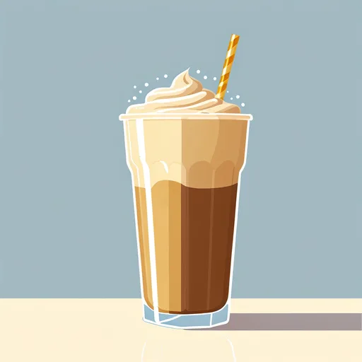 Kaffee-Eisgetränk