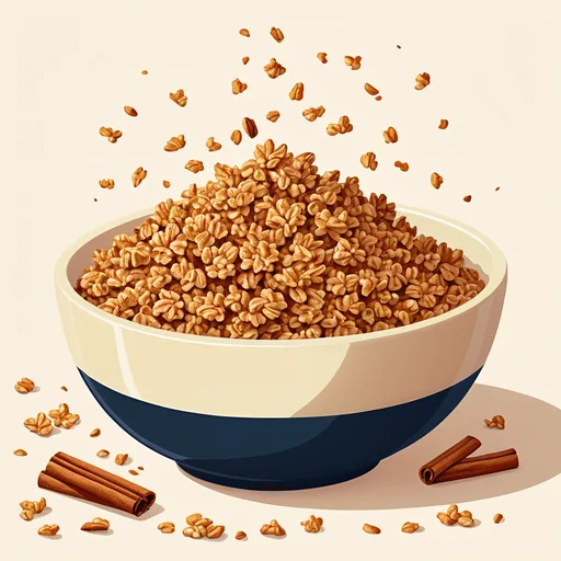 Cynamonowo-waniliowa granola