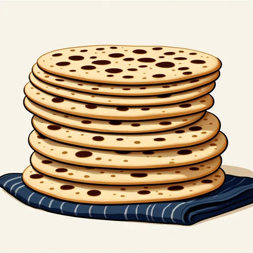 Roti Pipih Chapati