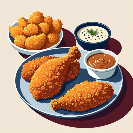 ไก่รสฮอตวิงส์พร้อมซอสแรนช์