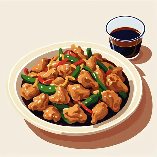 Frango stir-fry