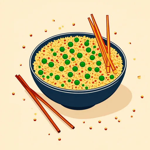 Riz frit aux œufs