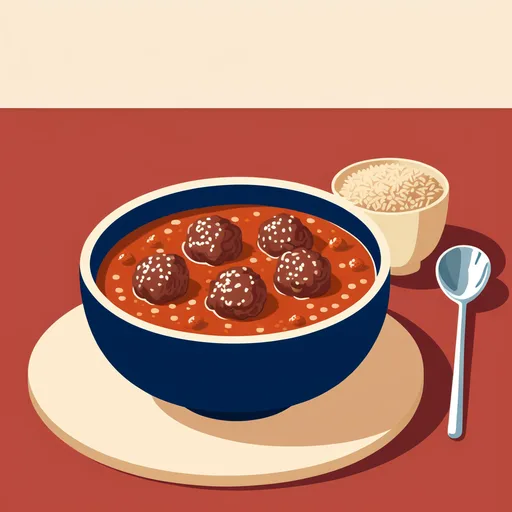 Fleischbällchensuppe