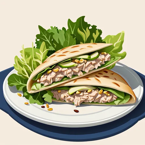 참치 사과 샐러드