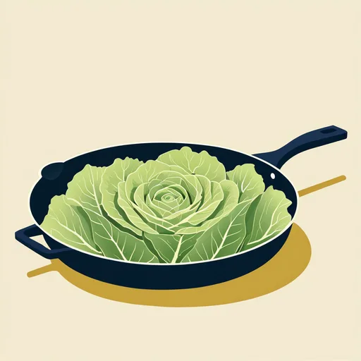 Gedünsteter Kohl