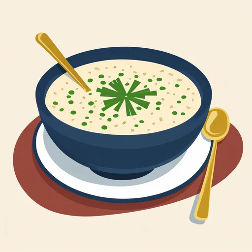 Soupe crémeuse légère
