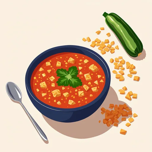 Gartengerstensuppe