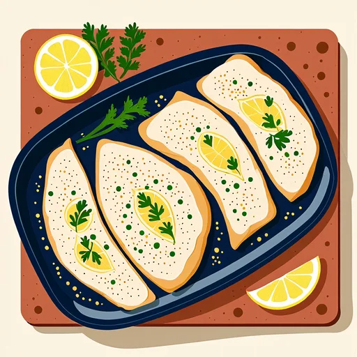 Zitroniger Fisch