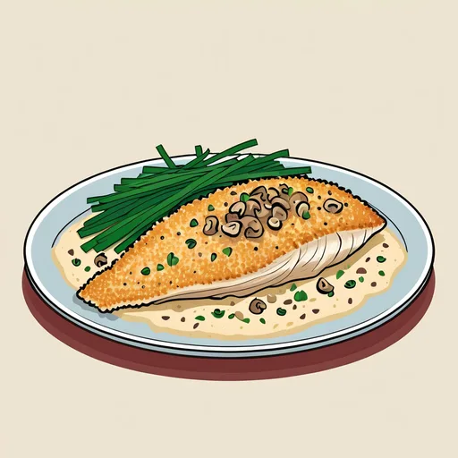 Gebackener Fisch mit Parmesan