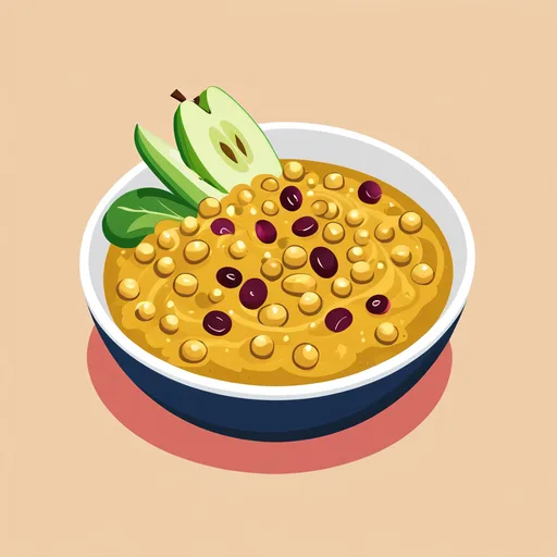 Kikkererwtensalade met kerrie