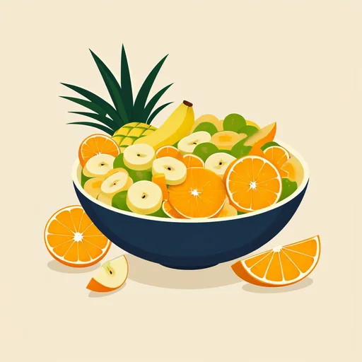 Ensalada de frutas mixta