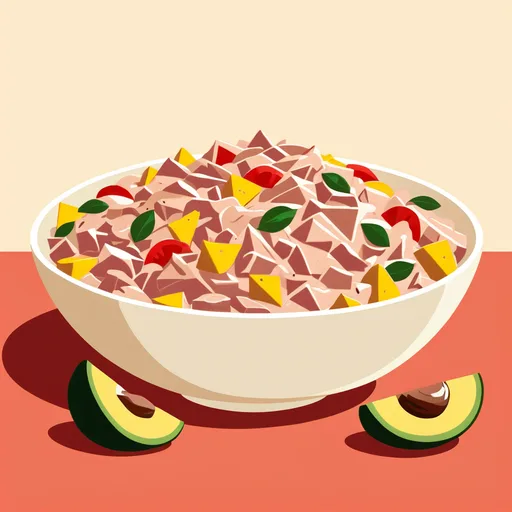 산치코 참치 샐러드