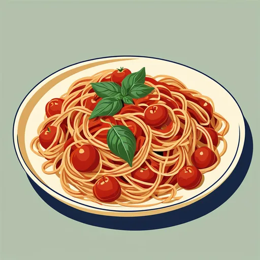 토마토 바질 파스타