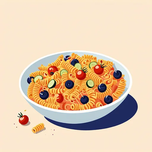 Zesty Pasta Primavera Salad