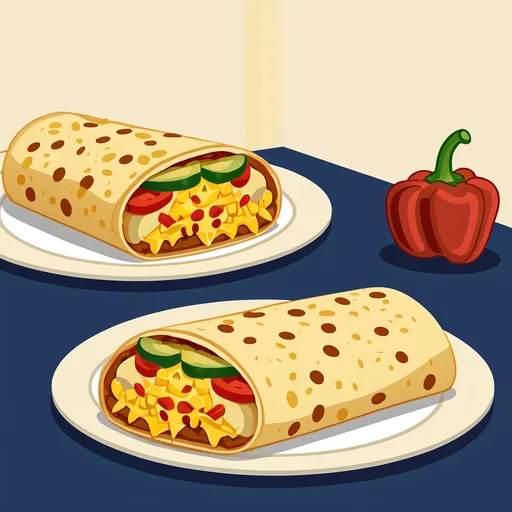 Schnelle Burritos