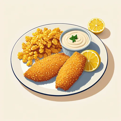 군침 도는 오븐에 구운 생선
