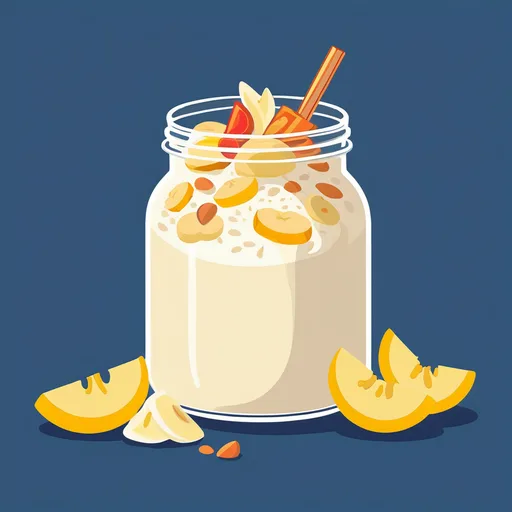 Tropisches Overnight Oatmeal