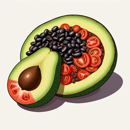Avocats farcis fiesta