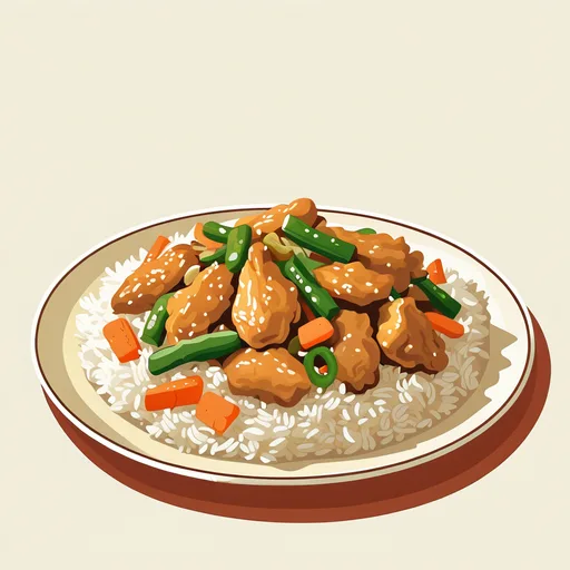 Pollo salteado