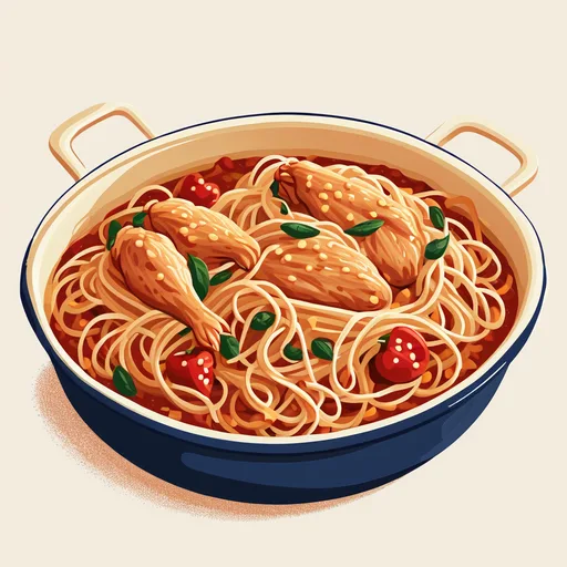 สปาเก็ตตี้ไก่