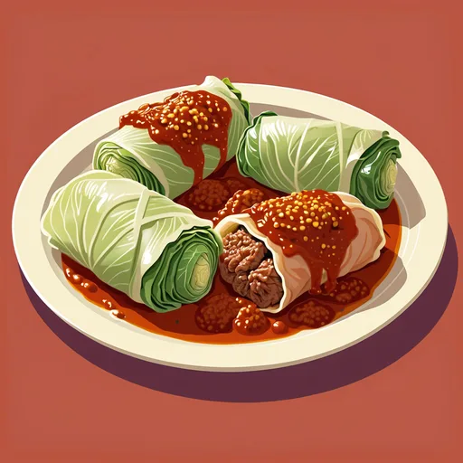 กะหล่ำปลียัดไส้งวงไก่งวง