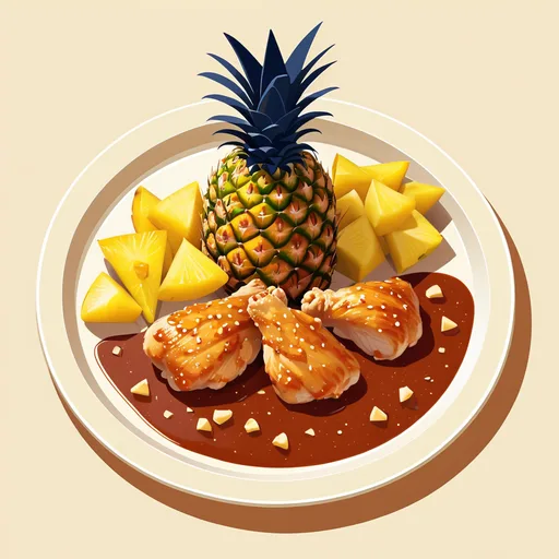Poulet à l'ananas