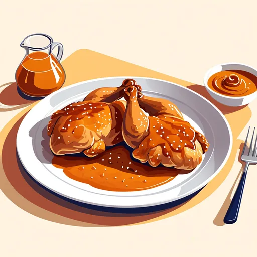 Poulet à l'abricot et au citron