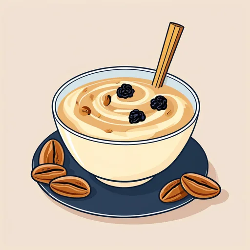 Nederlands appelyoghurtdessert