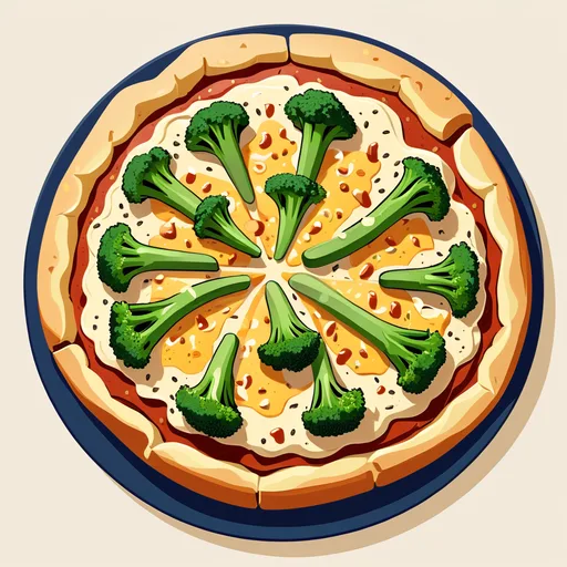 Pizza aux légumes