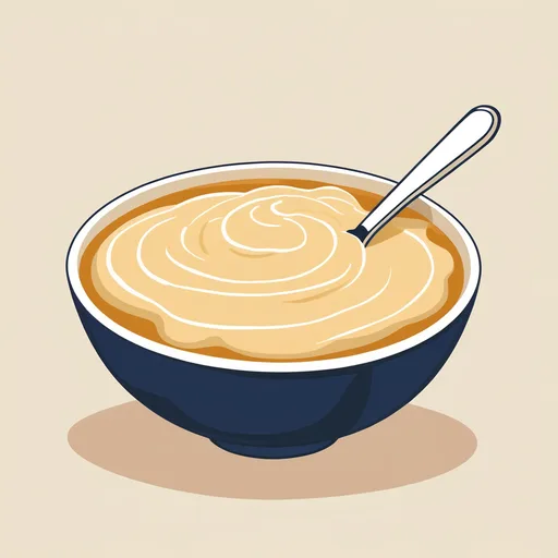 Dip cremoso de mantequilla de maní