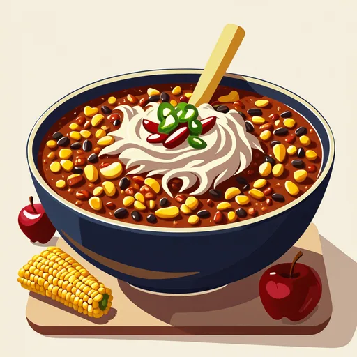 애플 콘 칠리